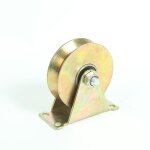2pcs poulie de levage, roue gorge u poulie simple pour de levage mouflage, pour cordes machines industrielle ... 2pcs poulie de levage, roue gorge u poulie simple pour de levage mouflage, pour cordes machines industrielle ...