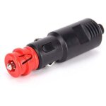 2pc prise allume cigare male, adaptateur male allume cigare, prise fiche male allume cigare, fiches pour ...