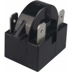 2pcs relais compresseur de r�frig�rateur, type universel, 3 inserts, 15 ohm
