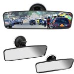 2pc rétroviseur intérieur universel 360 ° rotation rétroviseur grand angle ventouse réglable rétroviseur ... 2pc rétroviseur intérieur universel 360 ° rotation rétroviseur grand angle ventouse réglable rétroviseur ...