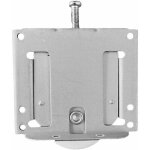 2pcs / set coulissante armoire porte rouleau meubles en mtal poulie penderie galets de roulement