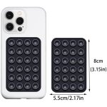 2pcs support ventouse telephone, ventouse iphone silicone adh�sif, coque ventouse, support telephone ...