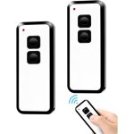 2pcs telecommande portail 433, 92 mhz, pour novoferm novotron 502 max43 - 2, mini - novotron 522, mini ...