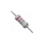 R�sistance oxyde m�tallique 2, 2 ohm 2w 5% ? temp�rature de travail - 55. . . 155�c ? dimensions �5x12mm ...