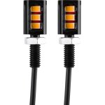 2x 12v universel voiture moto plaque d'immatriculation vis boulon lumire lampe jaune led