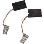 2x balais de charbon pour moteur 5 x 10 x 17mm compatible avec mafell scie circulaire � guidage kss 300, ...