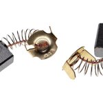 2x balais de charbon moteur 7x11x18mm compatibles avec les outils �lectriques hitachi fa - 700, g18se2, ...