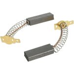 2x balai en charbon, charbon moteur, charbon abrasif 6, 3mm x 11mm x 32mm pour aspirateur, machine  ...