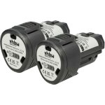 2x batteries remplacement pour aeg l1215, l1215p, l1215r, l1220, l1230 pour outil �lectrique (2000 mah, ...