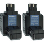 Extensilo - 2x batterie remplacement pour hilti bp72, bp60, 331530, bp40 pour outil �lectrique (4000 ...
