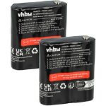 Vhbw - 2x batterie remplacement pour motorola kebt071b, kebt - 071 - c pour radio talkie - walkie (1300mah, ...
