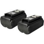 Vhbw 2x batterie compatible avec ryobi 40v brushless li - on electriclawn mower, 40v lithium brushless ...