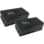 Vhbw 2x batterie compatible avec stiga multiclip 50 s ae, multiclip 50 ae, sab 80 ae, multiclip pro 50 ...