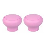 2x bouton de meuble plastique diam�tre ext�rieur 45mm hauteur 33mm porte poign�e commode etag�re cuisine ...