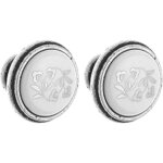2x bouton de tiroir finition argent étain porcelaine céramique motif fleur 35 mm avec vis meuble vintage ... 2x bouton de tiroir finition argent étain porcelaine céramique motif fleur 35 mm avec vis meuble vintage ...
