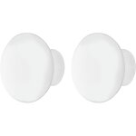 2x bouton de tiroir porcelaine c�ramique 37 mm avec vis meuble vintage antique style porte poign�e commode ...