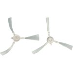 2x brosses compatible avec rowenta x - plorer s�rie 45 aqua rr8277wh aspirateur robot - 2x brosse lat�rale, ...