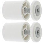 2x but�e d'arr�t de lame finale de volet roulant ronde 25mm �22mm en pvc avec rondelle et vis store fen�tre ...