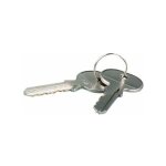 2x cl� ma�tre pour verrou � pi�ce ou jeton serrure ouverture monnaie monnayeur s�curit� antivol paire ...