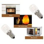 [jamais utilis�] 2x e14 haute temp�rature ampoule 500 degr�s 25w halog�ne bulle four ampoule?