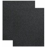2x feuille de papier de verre 230x280 toile emeri abrasif carrosserie poncer pon�age grain, p60