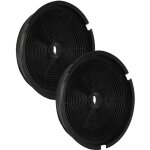2x filtres  charbon actif compatible avec gorenje df6135x, df6130x, df6175g, df6430x, df6175x hotte ...