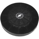 2x filtres � charbon actif pour diverses hottes aspirantes, diam�tre : 19 cm - vhbw