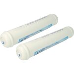 2x filtre � eau cartouche compatible avec lg electronics gwl3112ps, gw - l3203ac, gwl6004ns, gwl6004ps ...