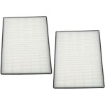 2x filtre hepa remplacement pour philips fy1410 / 30 pour purificateur d'air - filtre de rechange - vhbw ...