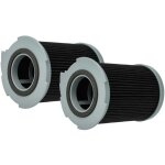 2x filtre compatible avec lg vc - 7050 htn, vc - 7050 ntb, vc - 7050 nts, vc - 7050 hts, vc - 7050 nt ...