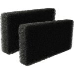 2x filtre mousse compatible avec gorenje sp10 / 333 bfd82ch, sp10 / 331 wt7122s, sp10 / 331 wt7120s, ...