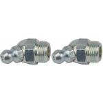 Cyclingcolors - 2x graisseur 1 / 8 bsp angle 45 embout graissage pompe  graisse manuelle hydraulique ...