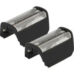 2x grille double de rasoir �lectrique compatible avec braun 7497, 7520, 7511, 7516, 7514, 7526, 7510, ...