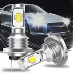 2x h7 led 6000k super blanc 110w 8000lm kit antibrouillard kit ampoules feux de croisement, ouylaf