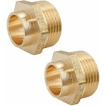 Cyclingcolors - 2x manchon cuivre partie  souder mle diamtre 12mm + filetage 12x17 raccord connecteur ...