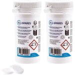 2x pastilles nettoyantes (30pcs pour 9 mois) as - 411576 pour machine  caf par allspares