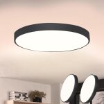 2x plafonnier led ultra plat 28mm, platine led 17w int�gr�e, 4000k moderne plafonnier led ip44 imperm�able, ...