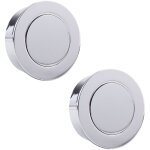 2x poigne coquille ronde 40mm  encastrer avec clapet  pression intgration invisible pour portes ...