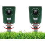 Vurahome - 2x r�pulsif chat jardin � ultrasons, r�pulsif chats avec piquet au sol pr�venir les chiens ...