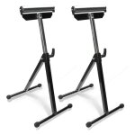 2x support  rouleaux rglable en hauteur ? trteau mtallique jusqu' 60 kg, 68  108 cm - swanew