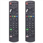 2x t�l�commande universelle pour tv viera lcd led 3d avec