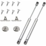 2x v�rin � gaz automatique gris meuble hydraulique ressort amortisseur porte bras charni�re, 60n