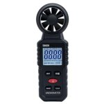 [jamais utilis] 3 en 1 anmomtre numrique portatif, mesure de 0  45 m / s pour la vitesse du vent, ...