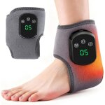 3 en 1 masseur de pieds �lectrique, massage pieds avec 3 modes de vibration et 5 niveaux de chauffage�, ...