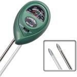 3 - en - 1 sol humidit� m�tre avec humidit�, humidim�tre de sol, lumi�re et fonction ph test pour tests ...