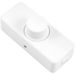 3 - 100w led gradateur de bord arri�re (variateur rotatif), utilis� pour led dimmable, lampe � incandescence, ...