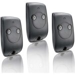 3 pour 1841026 - telecommande ns 2 canaux 433. 42mhz pour contr�ler 2 moteurs pour portails et portes ...
