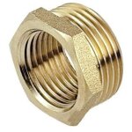 3 / 4 x 1 / 2 inch m�le x filetage femelle union r�duction tuyau de raccord