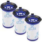 3 cartouches filtrantes pour aspirateur, fournitures de nettoyage pour aspirateur, adapt�es aux aspirateurs ...