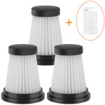 3 filtres + 1 brosse de nettoyage compatibles avec les aspirateurs sans fil moosoo k12 k12 pro k13, accessoire ...